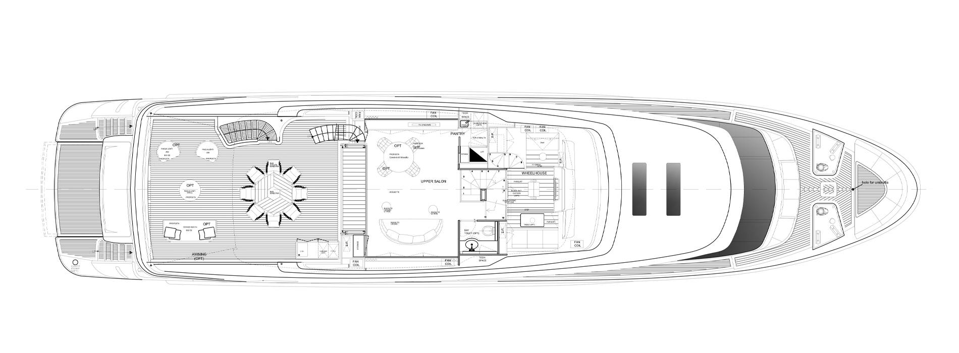 Sanlorenzo Yachts SD112-65 Upper Deck